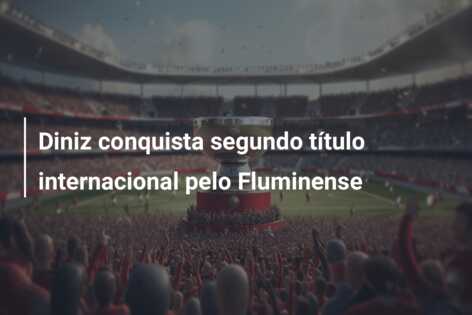 Diniz conquista segundo título internacional pelo Fluminense