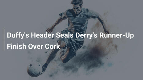 Testata di Duffy regala al Derry il secondo posto