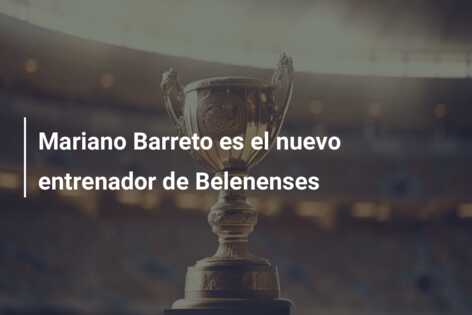 Mariano Barreto es el nuevo entrenador de Belenenses