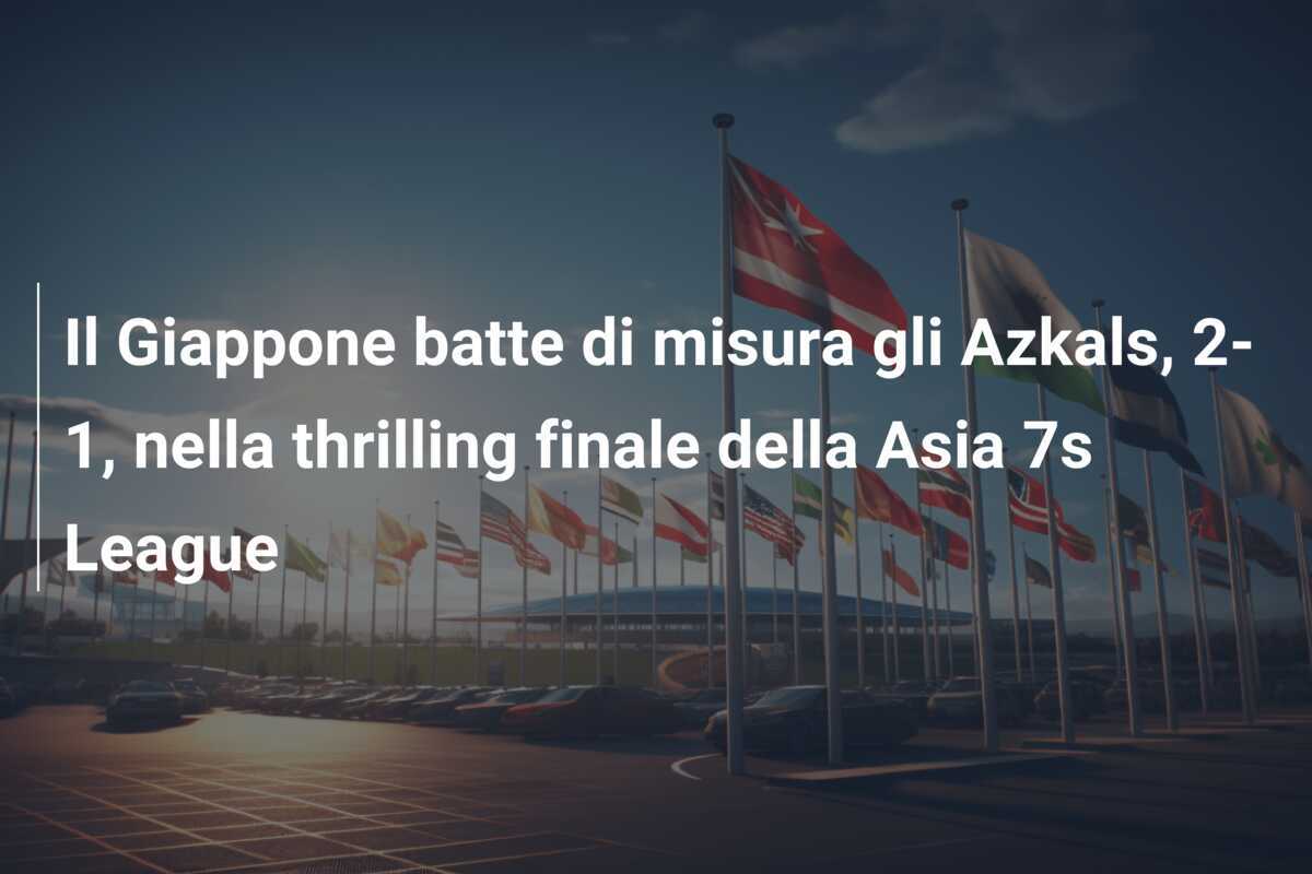Il Giappone batte di misura gli Azkals, 2-1, nella thrilling finale della Asia 7s League