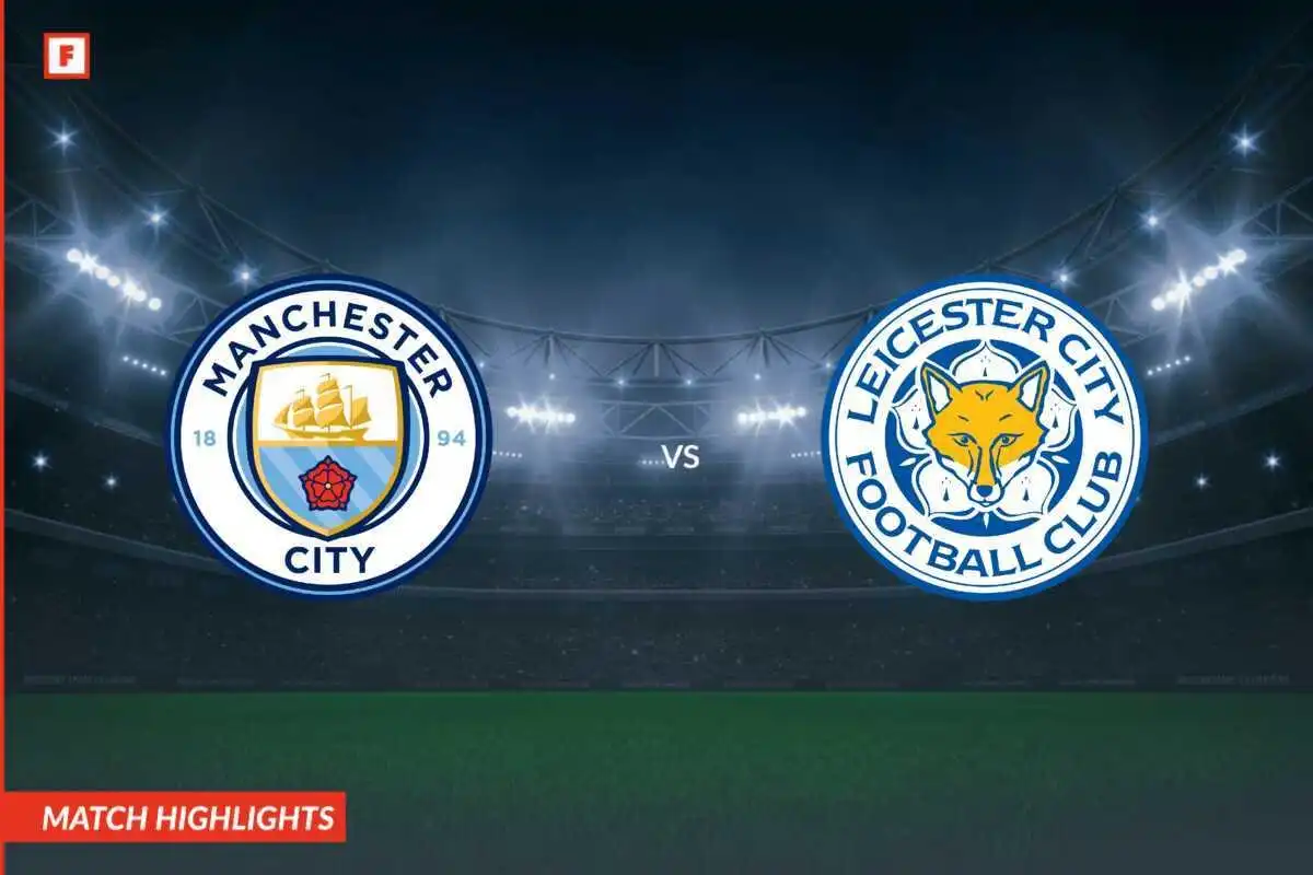 Manchester City - Leicester City mål og høydepunkter