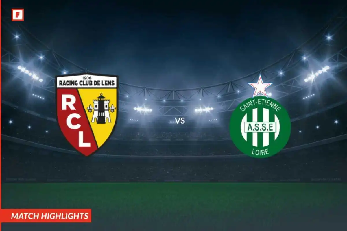 RC Lens - AS Saint-Étienne mål og høydepunkter