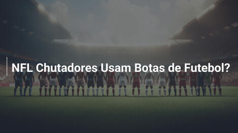 NFL Chutadores Usam Botas de Futebol?
