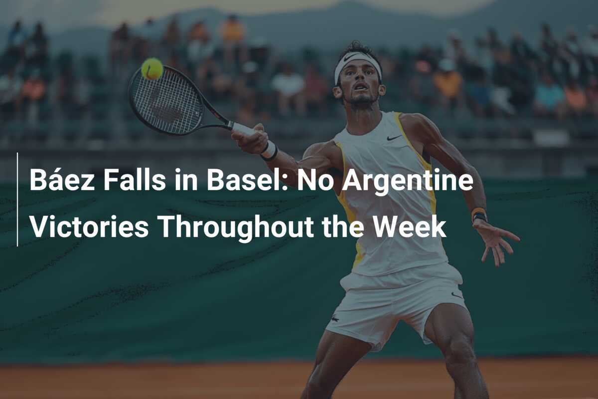 Félix Auger-Aliassime Kicks Off Swiss Indoors Title Defence with Strong Win Over Baez