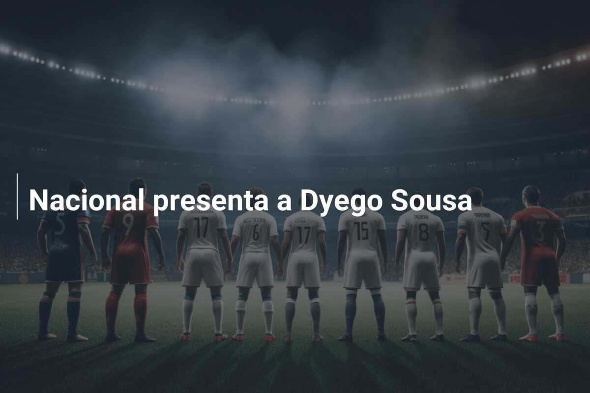 Nacional presenta a Dyego Sousa