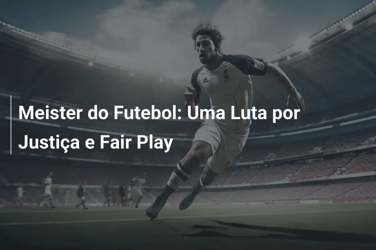Meister do Futebol: Uma Luta por Justiça e Fair Play