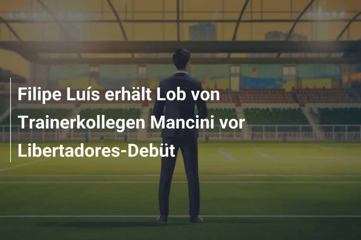 Filipe Luís erhält Lob von Trainerkollegen Mancini vor Libertadores-Debüt