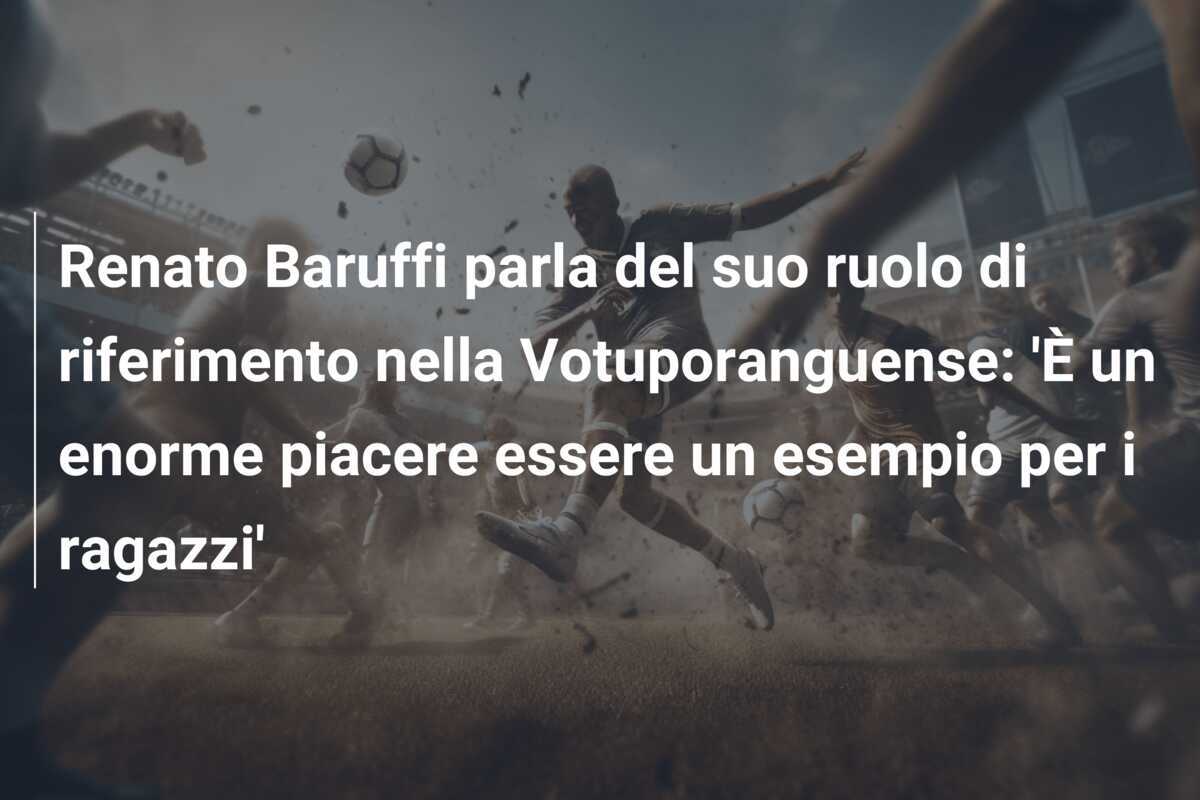 Renato Baruffi parla del suo ruolo di riferimento nella Votuporanguense: 'È un enorme piacere essere un esempio per i ragazzi'