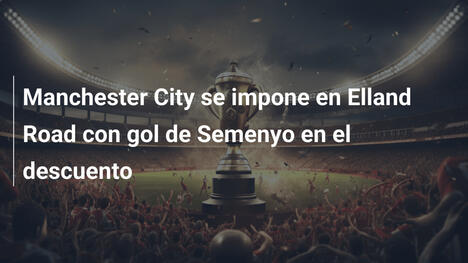 Manchester City se impone en Elland Road con gol de Semenyo en el descuento