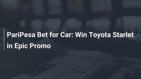 PariPesa: Gana un Toyota Starlet apostando al fútbol