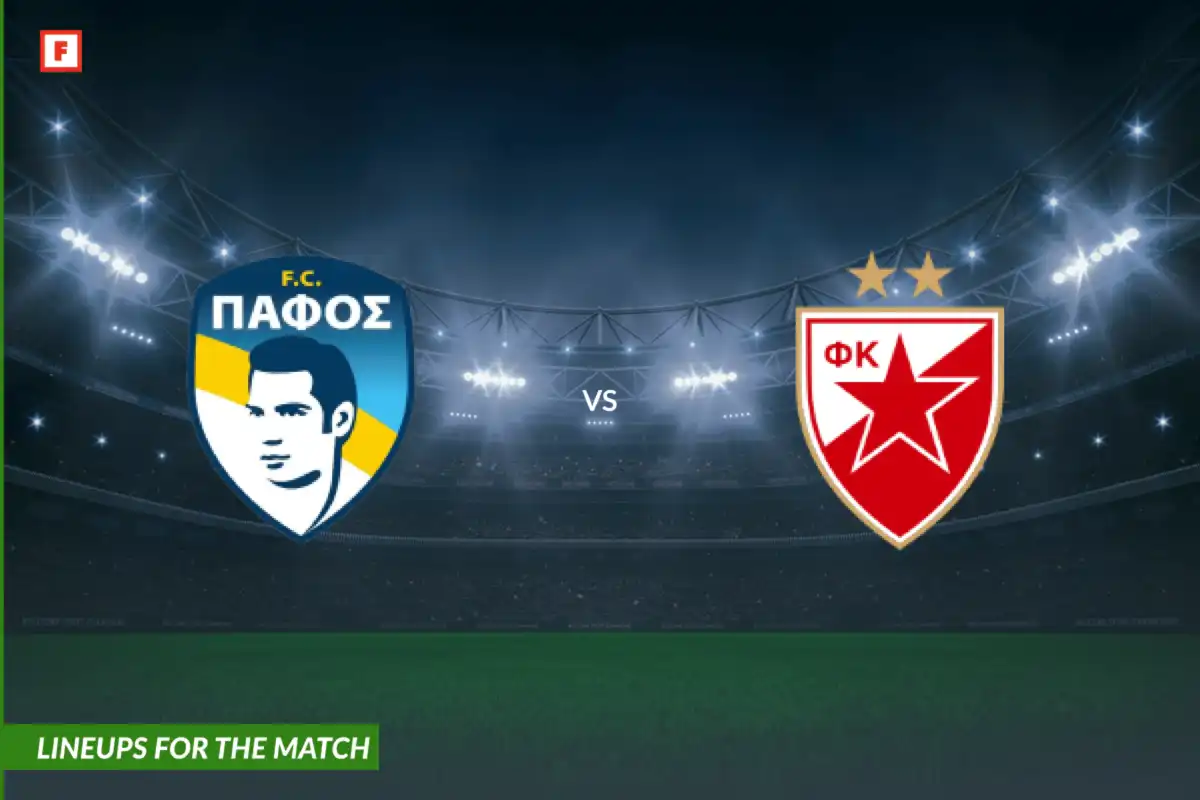 Pafos contro Crvena Zvezda: formazioni per la partita