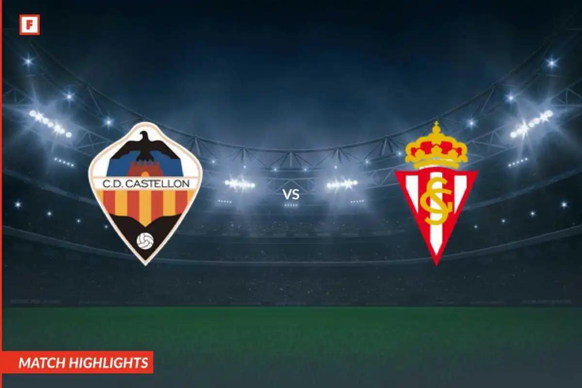 Castellon - Sporting de Gijon buts et temps forts