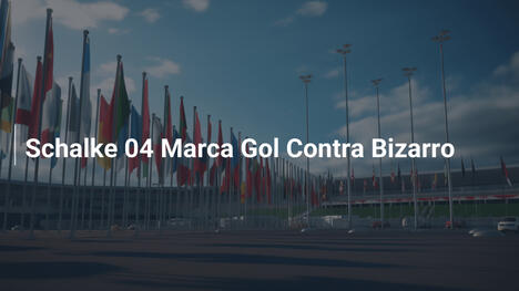 Schalke 04 Marca Gol Contra Bizarro