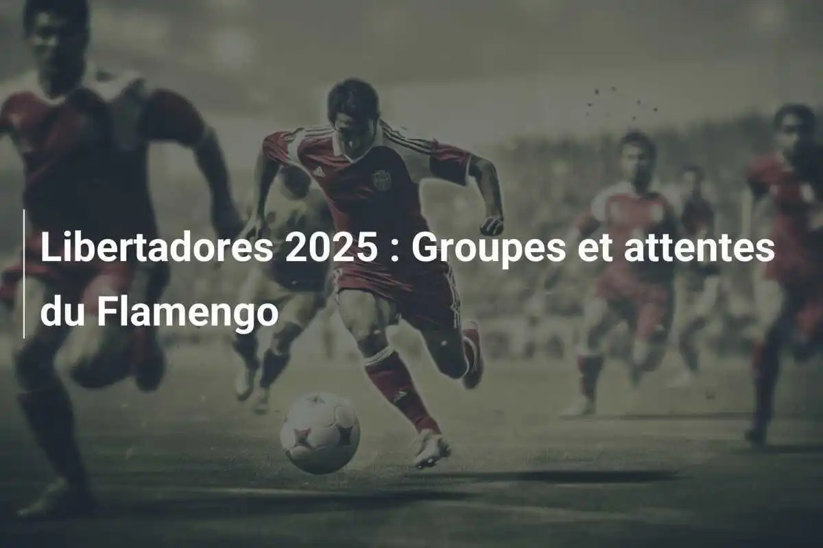 Libertadores 2025 : Groupes et attentes du Flamengo