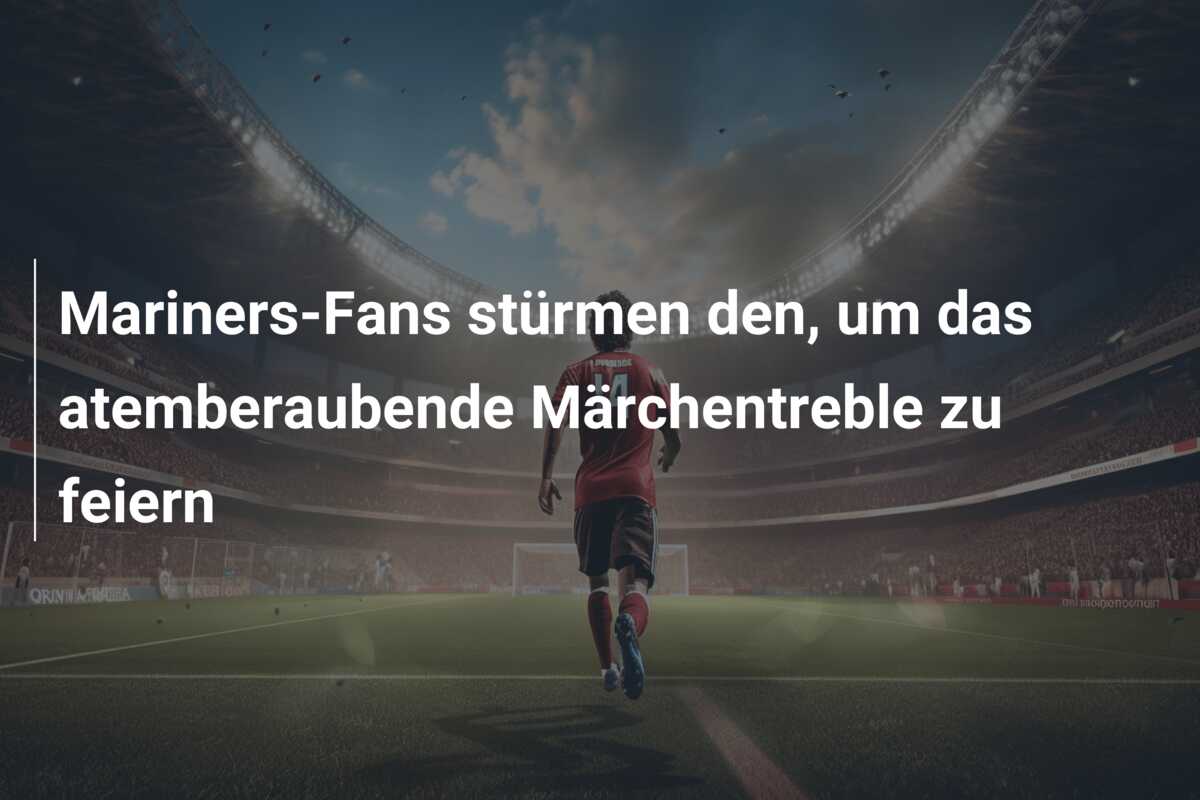 Mariners-Fans stürmen den, um das atemberaubende Märchentreble zu feiern