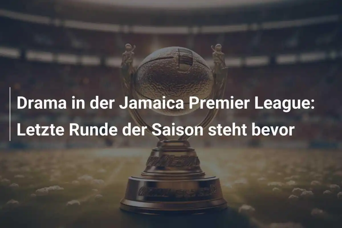 Drama in der Jamaica Premier League: Letzte Runde der Saison steht bevor