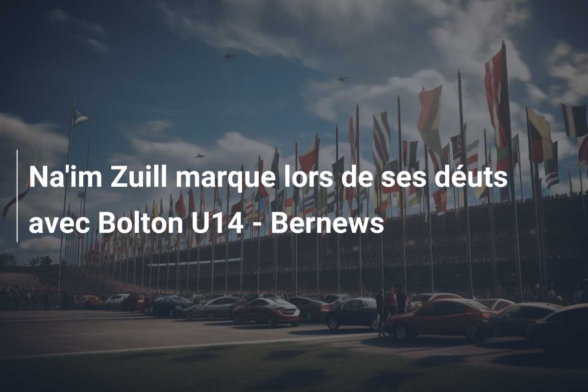 Na’im Zuill marque lors de ses déuts avec Bolton U14 – Bernews