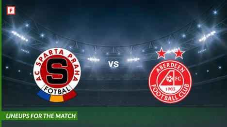 AC Sparta Prague ปะทะ แอเบอร์ดีน: รายชื่อผู้เล่นสำหรับการแข่งขัน