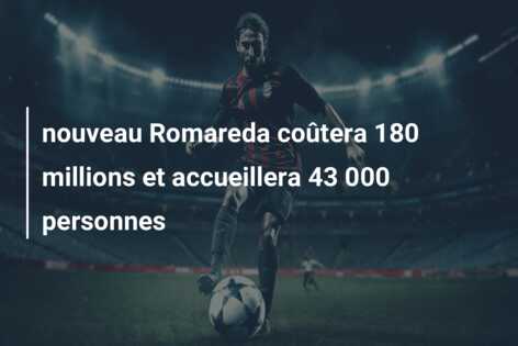 nouveau Romareda coûtera 180 millions et accueillera 43 000 personnes