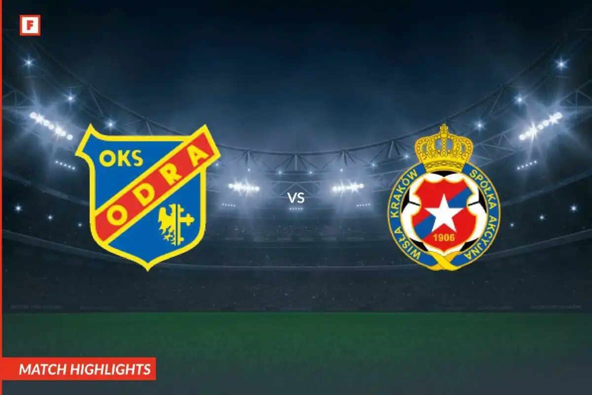Odra Opole - Wisla Krakow gol e momenti salienti