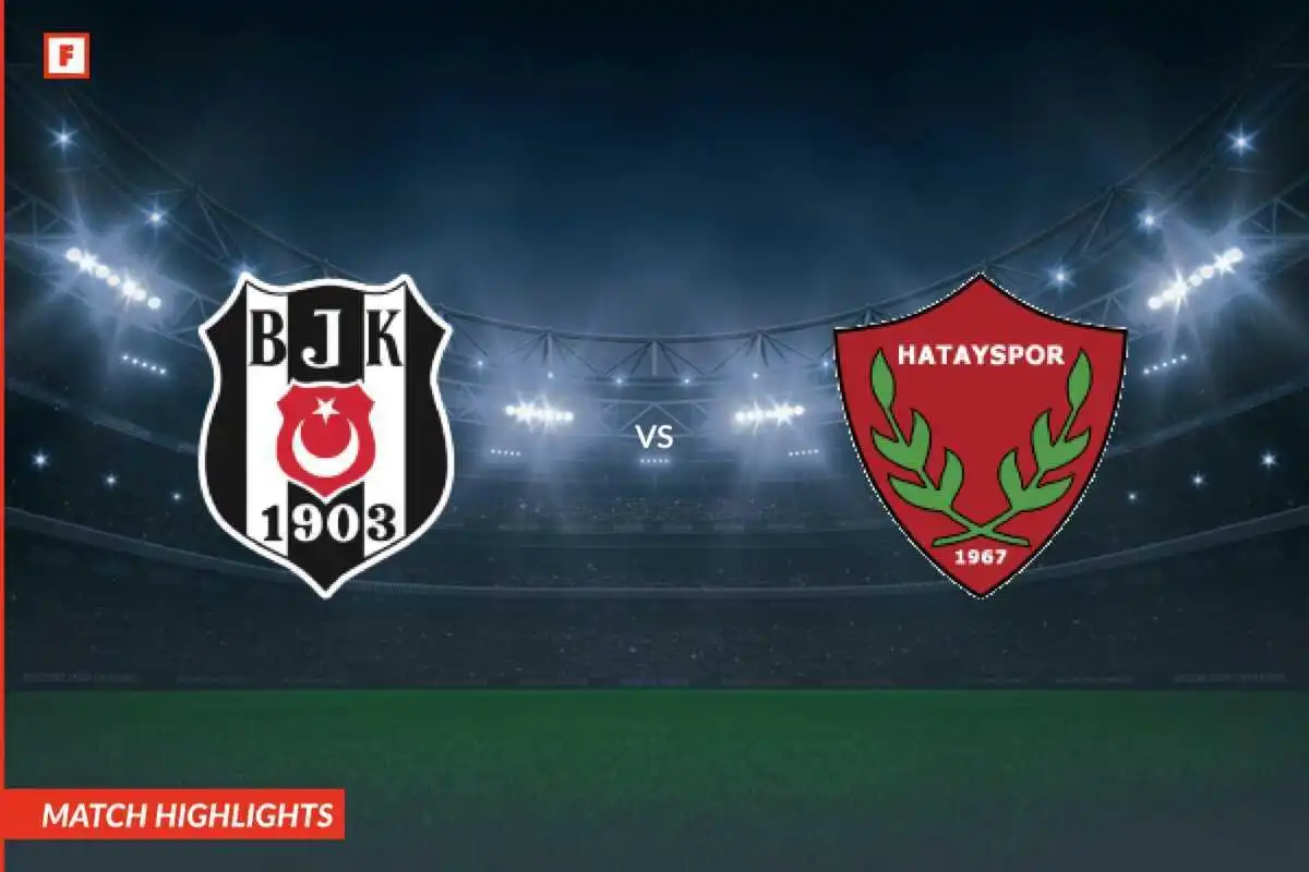 Besiktas - Hatayspor gol e momenti salienti
