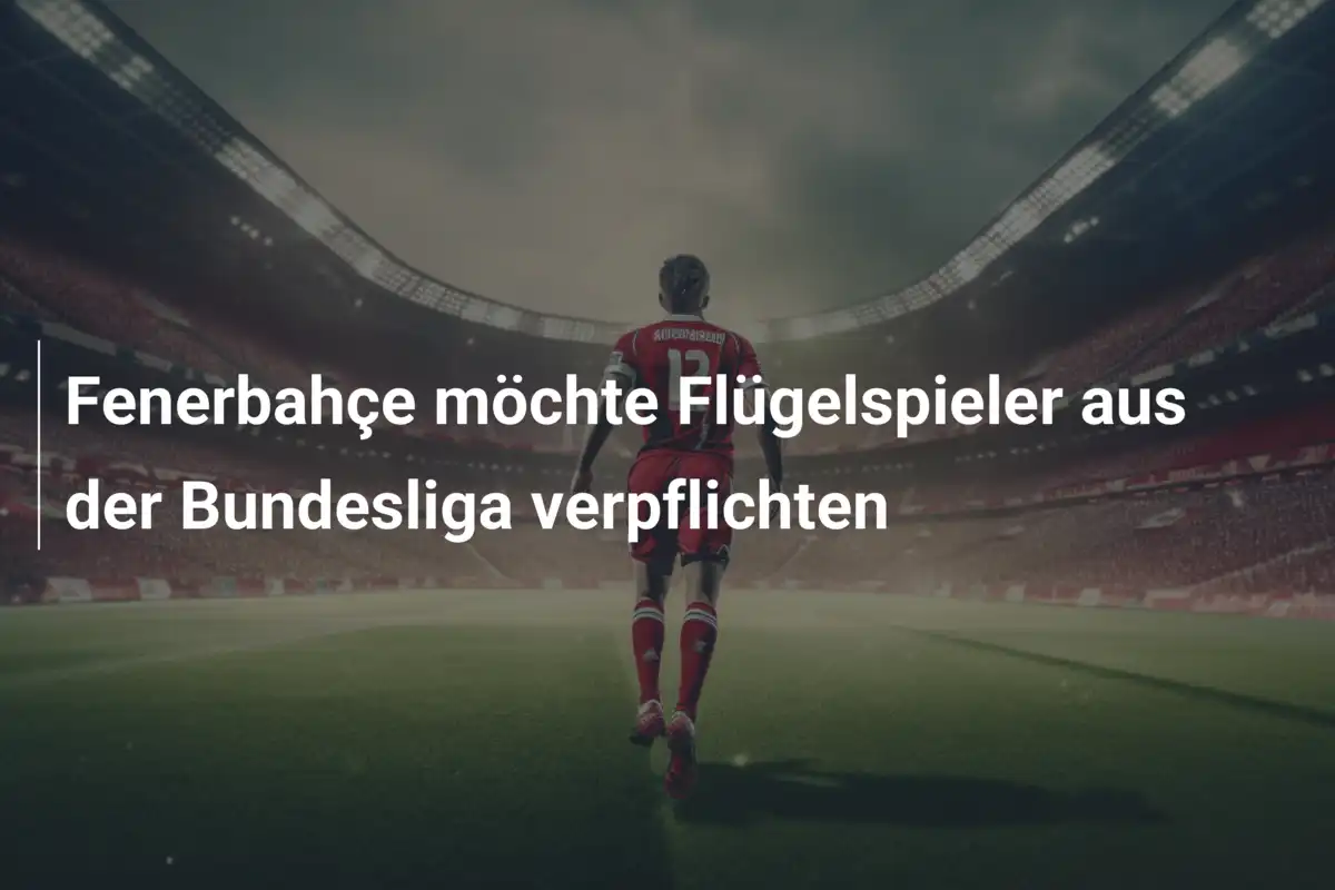 Fenerbahçe möchte Flügelspieler aus der Bundesliga verpflichten