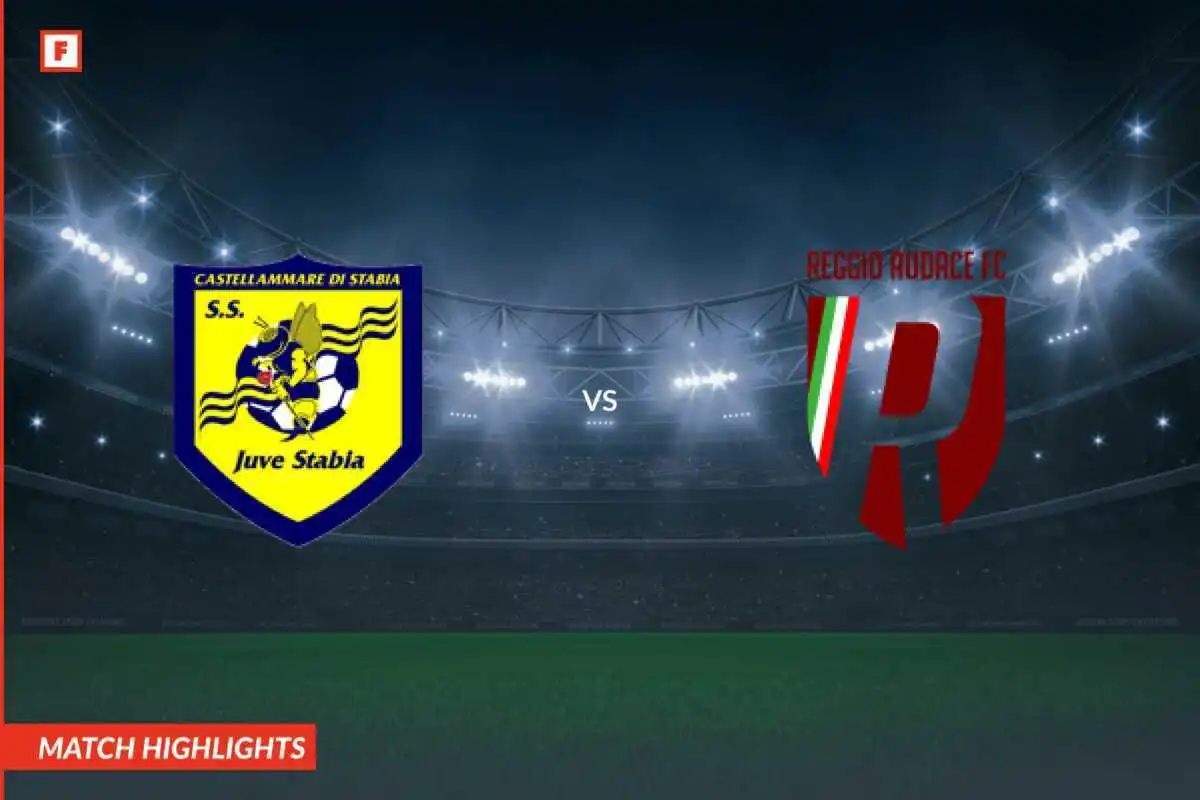 Juve Stabia - Reggiana 1919 gol e momenti salienti