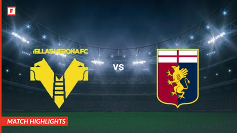 Hellas Verona - Genoa gol dan sorotan