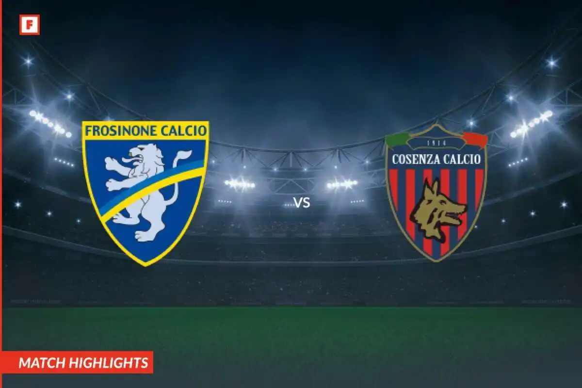 Frosinone Calcio - Cosenza Calcio golovi i naglasci