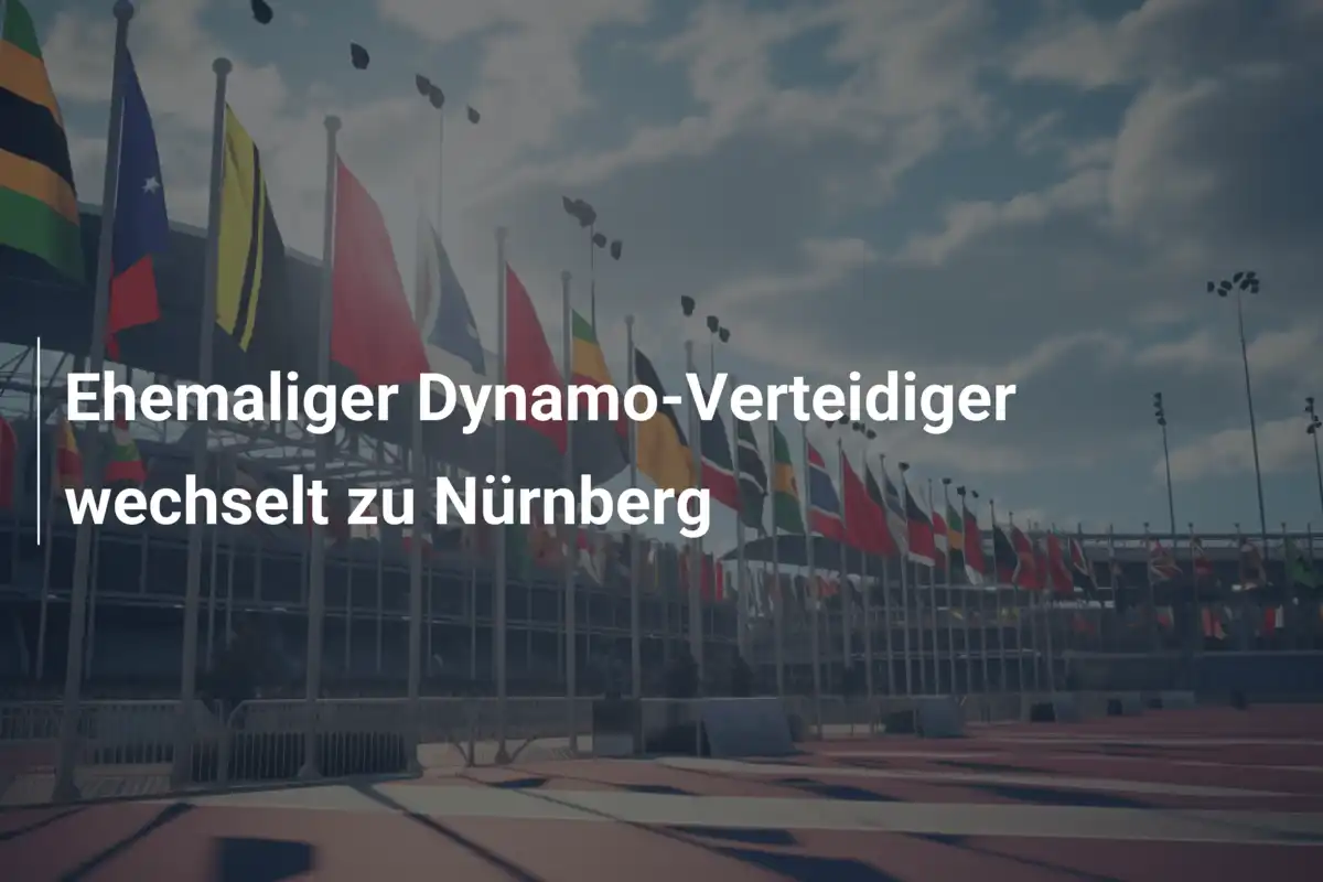 Ehemaliger Dynamo-Verteidiger wechselt zu Nürnberg