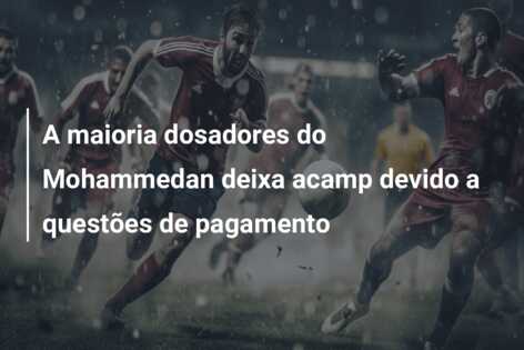 A maioria dosadores do Mohammedan deixa acamp devido a questões de pagamento