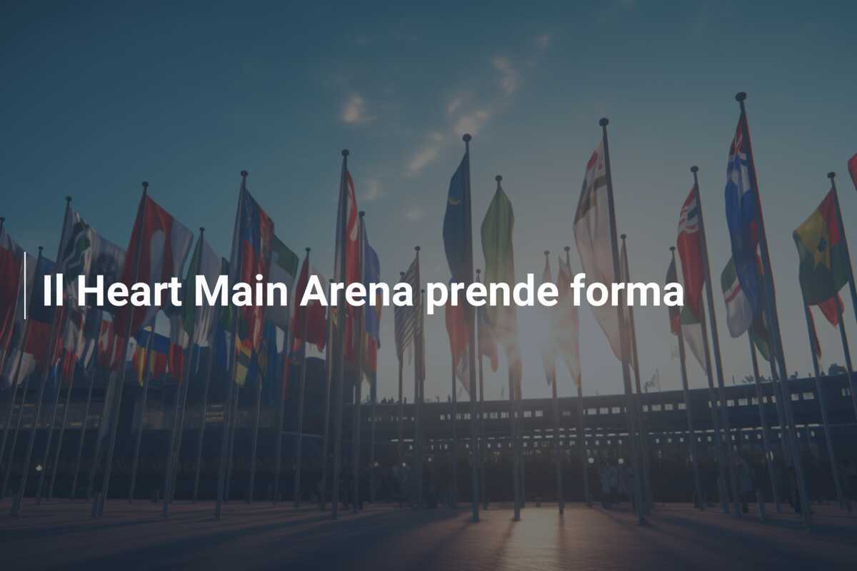 Il Heart Main Arena prende forma