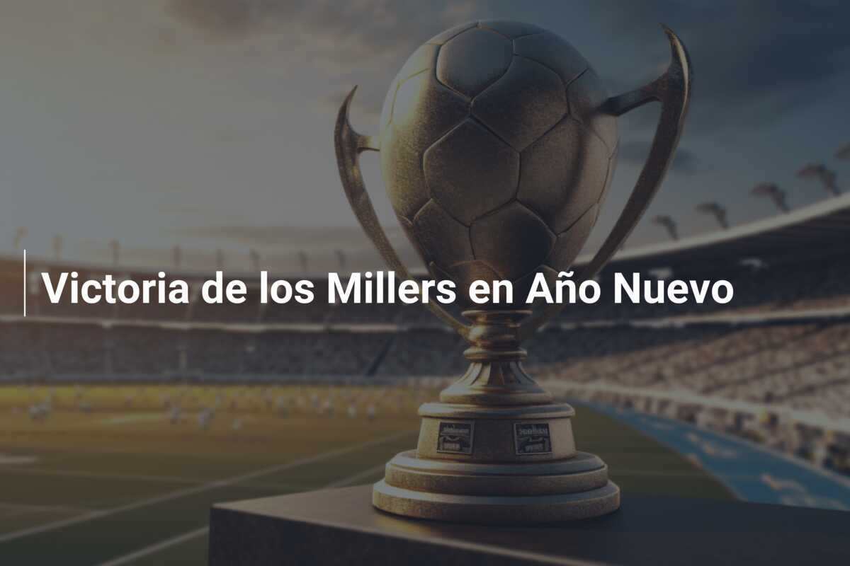 Victoria de los Millers en Año Nuevo