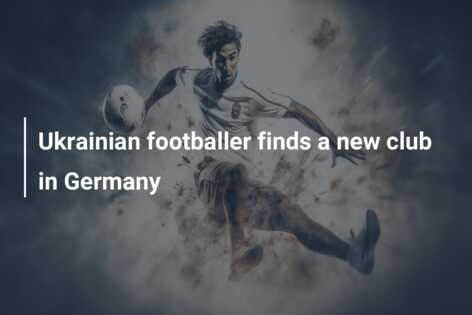 Ukrainian footballer finds a new club in Germany
