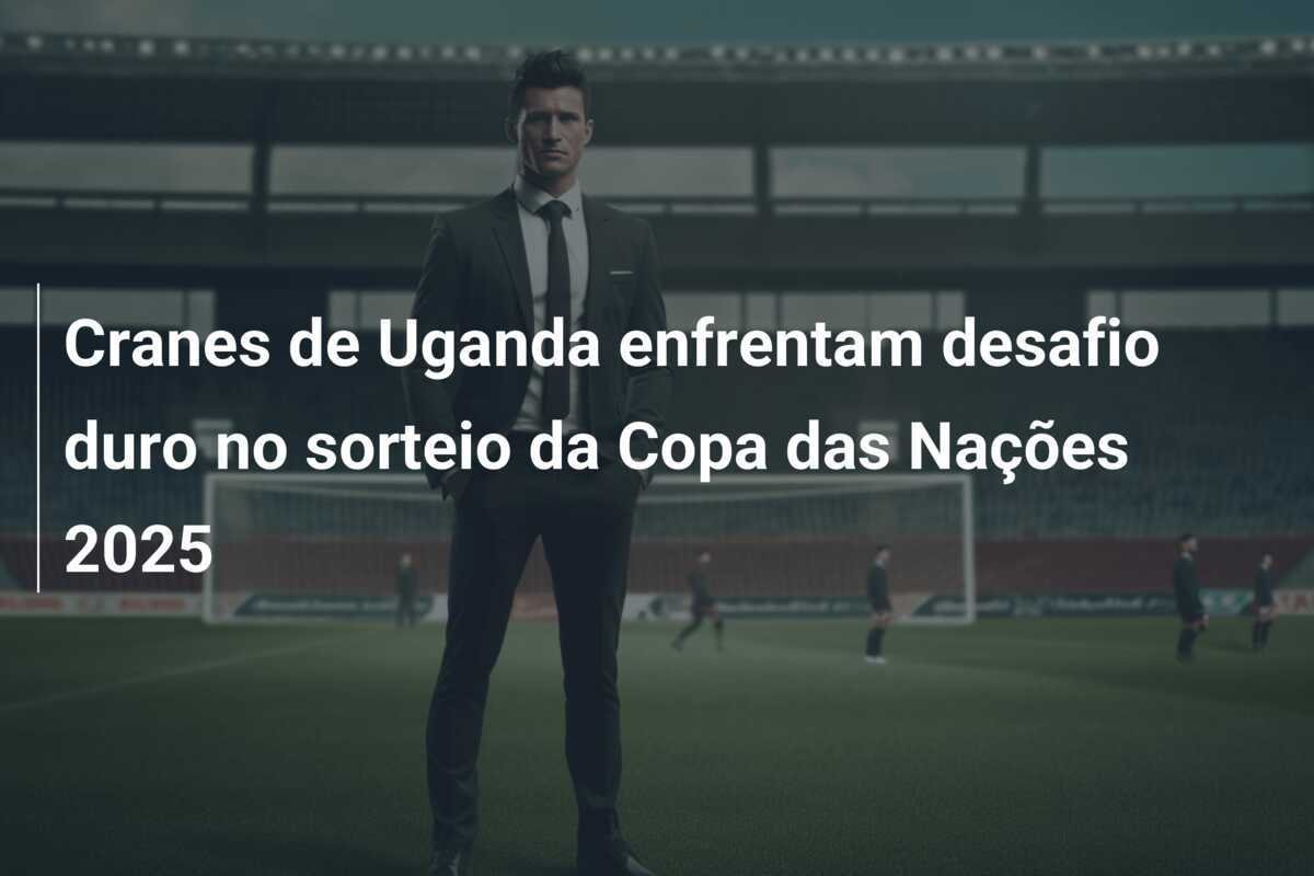 Cranes de Uganda enfrentam desafio duro no sorteio da Copa das Nações 2025