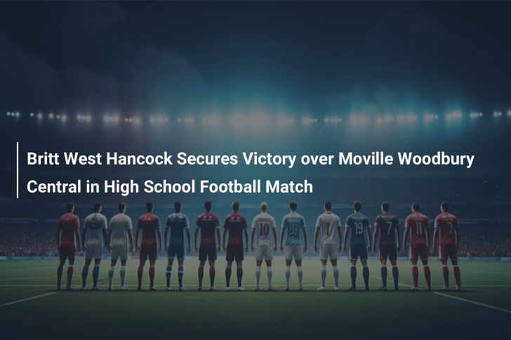 Britt West Hancock Secures Victory over Moville Woodbury Central in High School Football Match