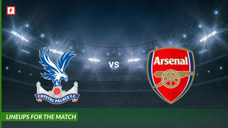 คริสตัลพาเลซ ปะทะ Arsenal: รายชื่อผู้เล่นสำหรับการแข่งขัน