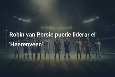 Robin van Persie puede liderar el ‘Heerenveen’
