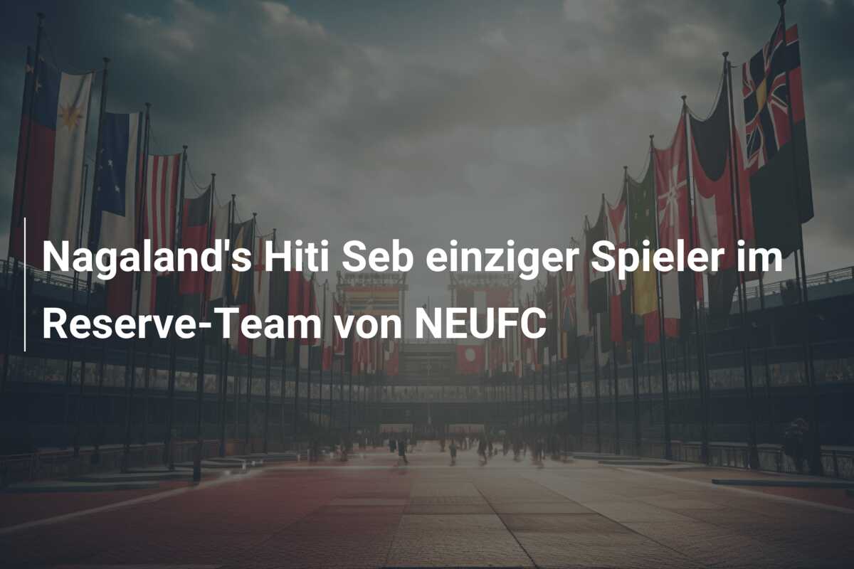 Nagaland’s Hiti Seb einziger Spieler im Reserve-Team von NEUFC
