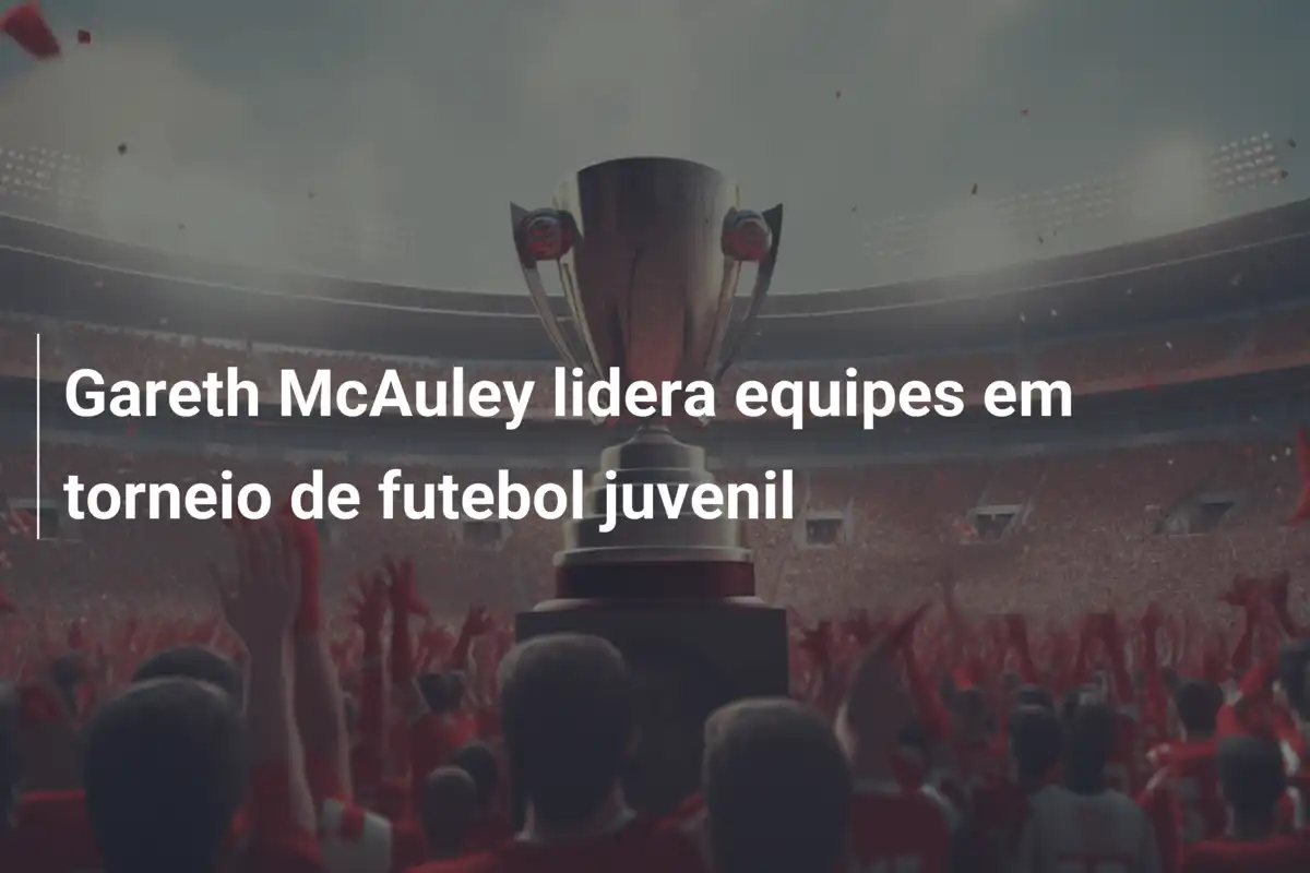 Gareth McAuley lidera equipes em torneio de futebol juvenil