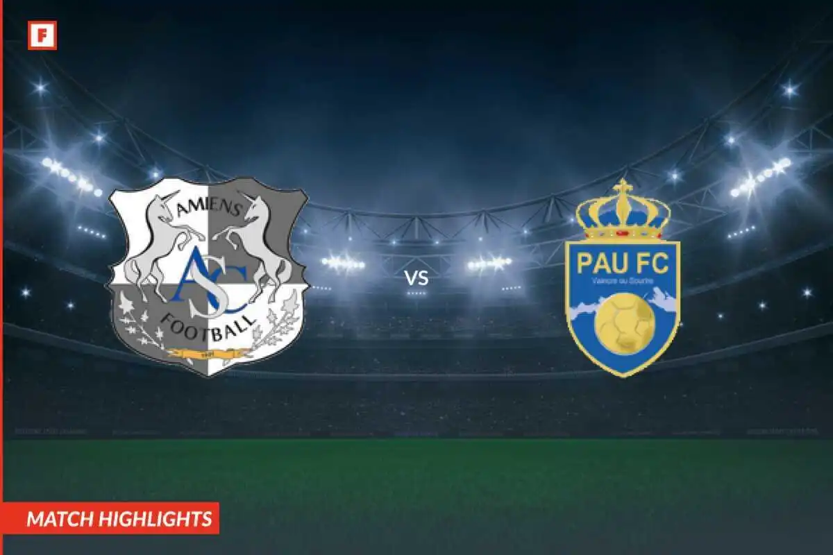 Amiens SC - Pau gol e momenti salienti