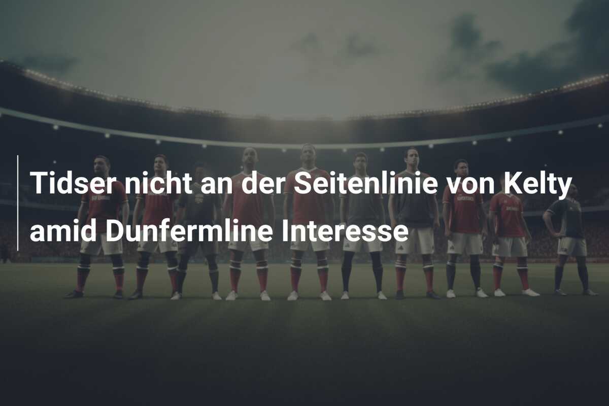 Tidser nicht an der Seitenlinie von Kelty amid Dunfermline Interesse
