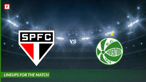 Sao Paulo ปะทะ สโมสรฟุตบอลจูเวนตุดี: รายชื่อผู้เล่นสำหรับการแข่งขัน