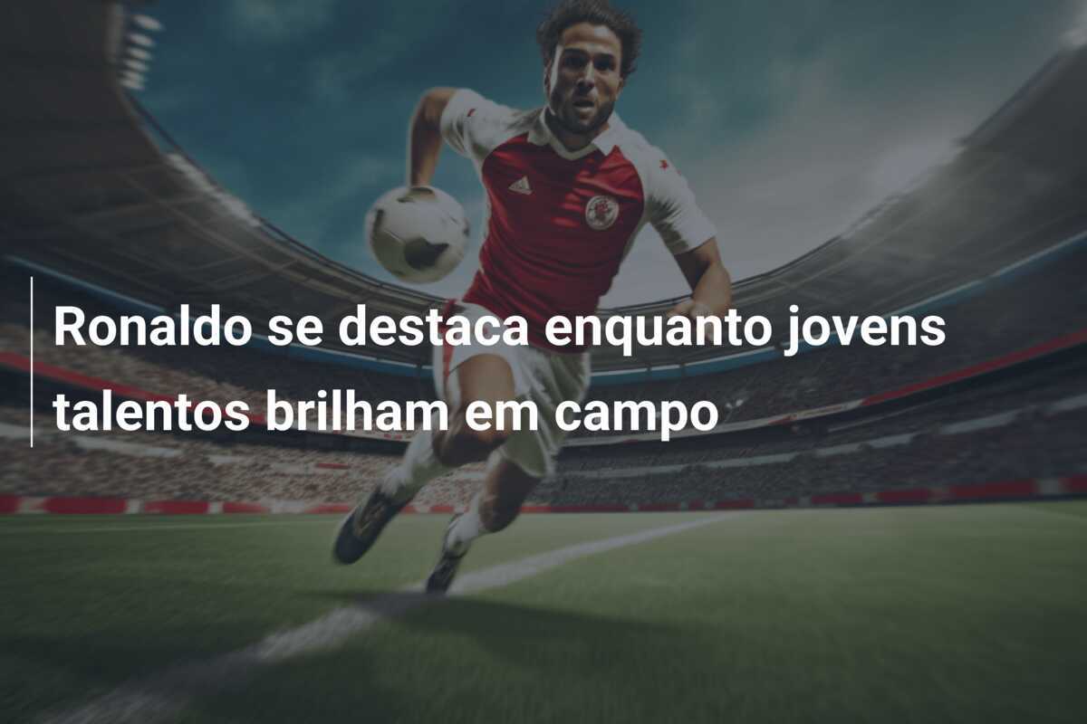 Ronaldo se destaca enquanto jovens talentos brilham em campo