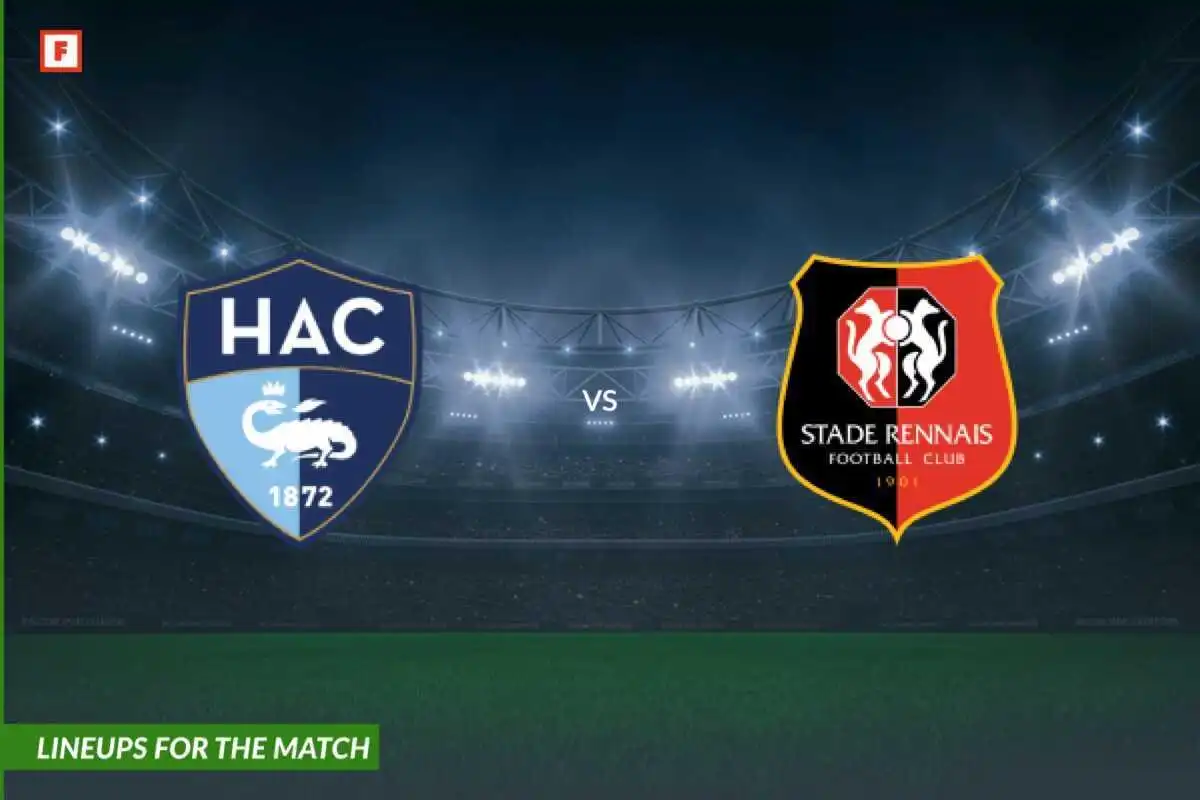 Le Havre mot Stade Rennais: lagoppstillinger til kampen
