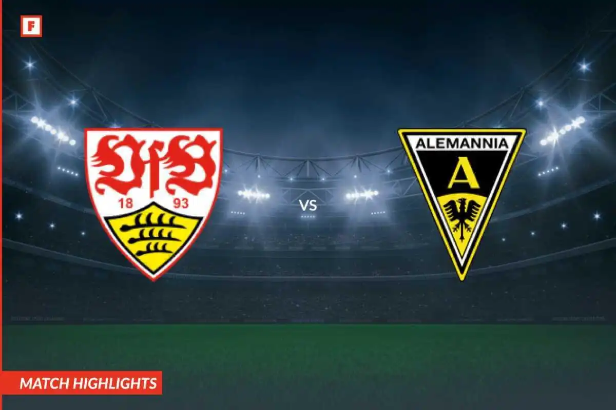 VfB Stuttgart II - Alemannia Aachen cele i najważniejsze momenty