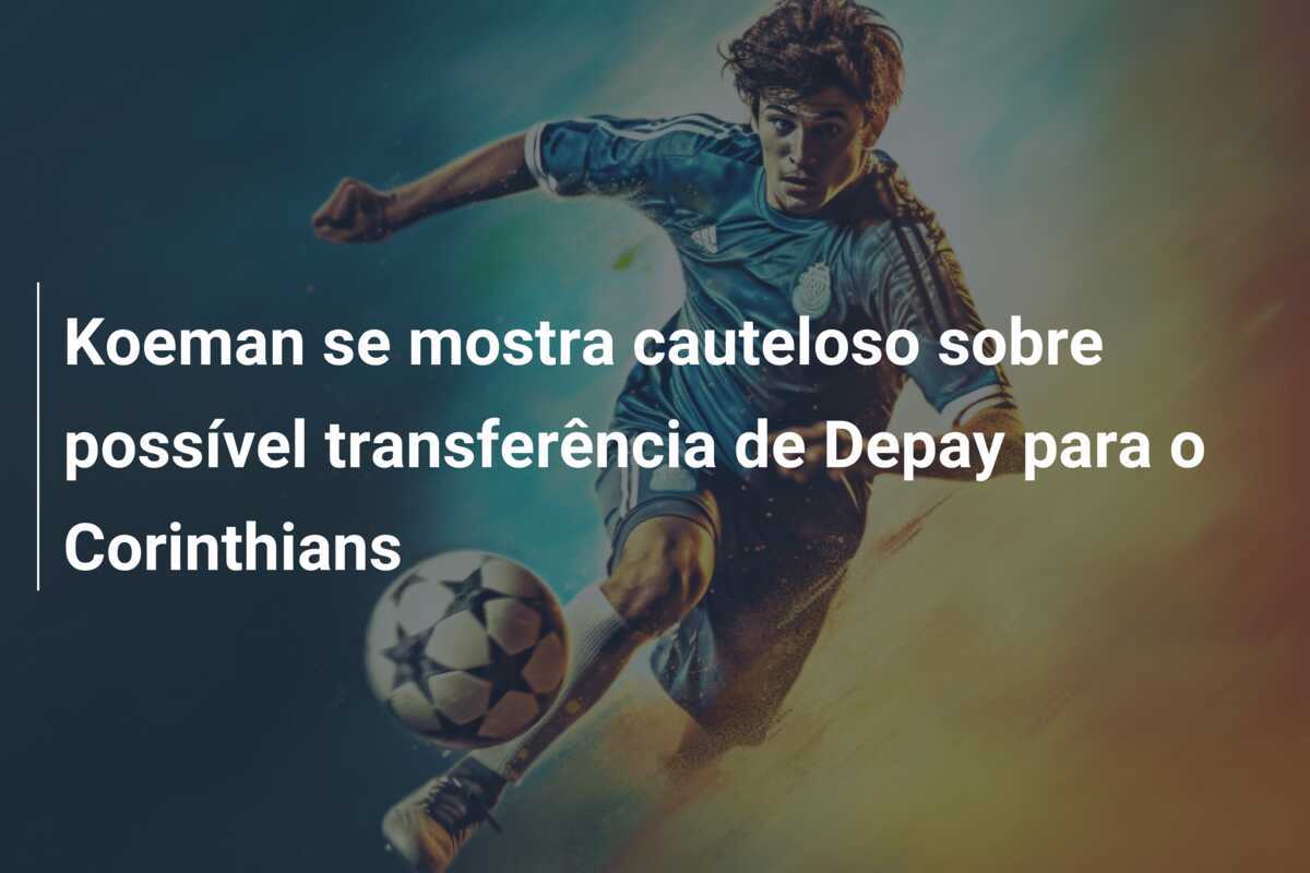 Koeman se mostra cauteloso sobre possível transferência de Depay para o Corinthians