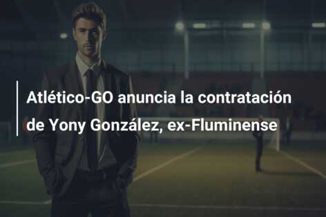 Atlético-GO anuncia la contratación de Yony González, ex-Fluminense
