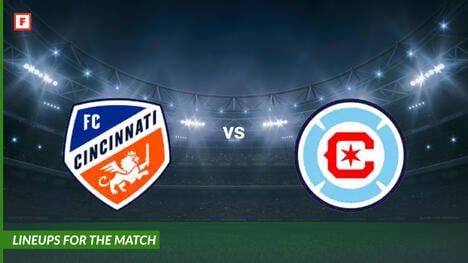 Cincinnati ปะทะ ชิคาโก ไฟร์: รายชื่อผู้เล่นสำหรับการแข่งขัน