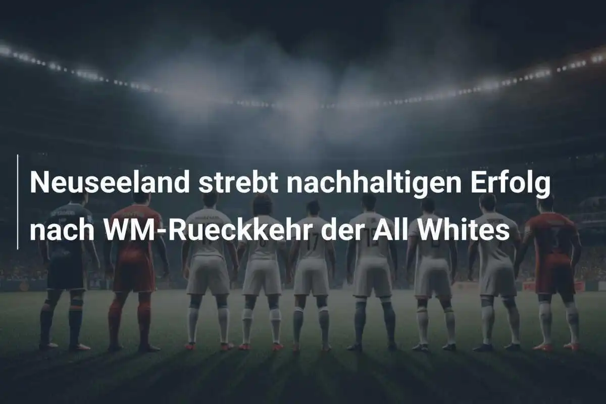Neuseeland strebt nachhaltigen Erfolg nach WM-Rueckkehr der All Whites